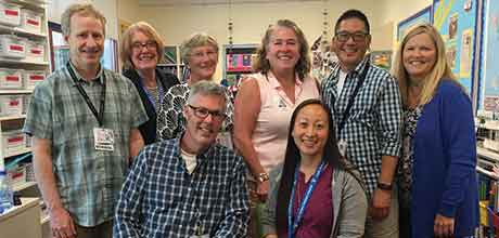 Teachers at Lucile Packard Children's Hospital Stanford and Palo Alto Unified School District