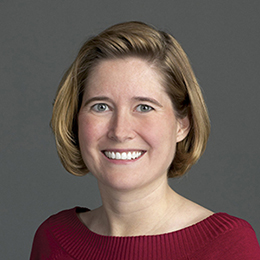 Dra. Rebecca Blankenburg, maestría en salud pública