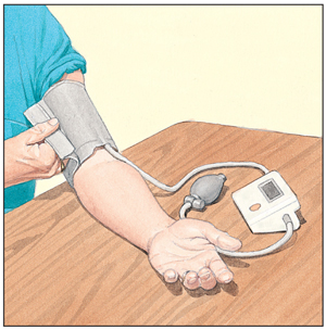 Blood pressure: Taking your child's blood pressure at home