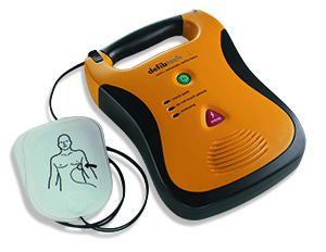 Photo of an AED