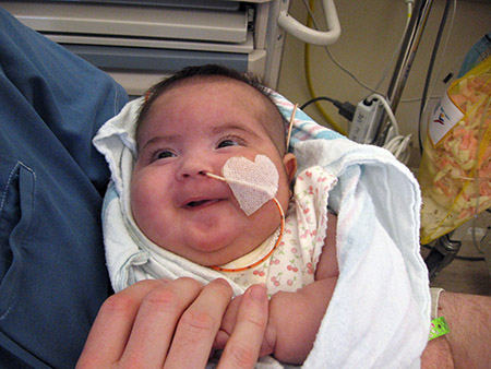 Isabella at Lucile Packard Children's Hospital Stanford