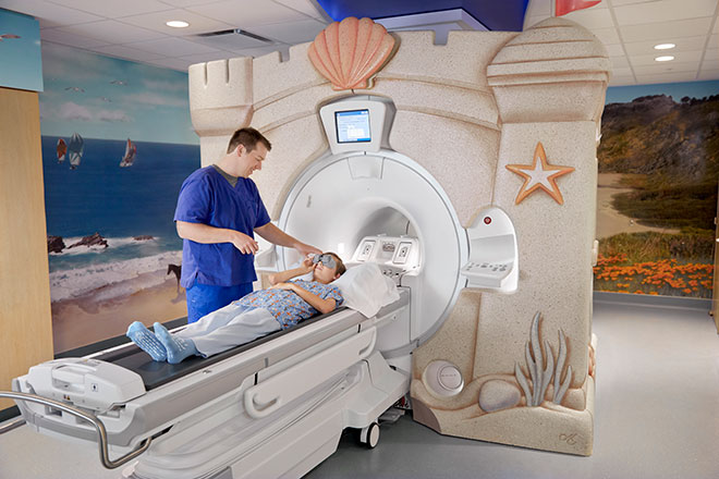 Kid friendly MRI