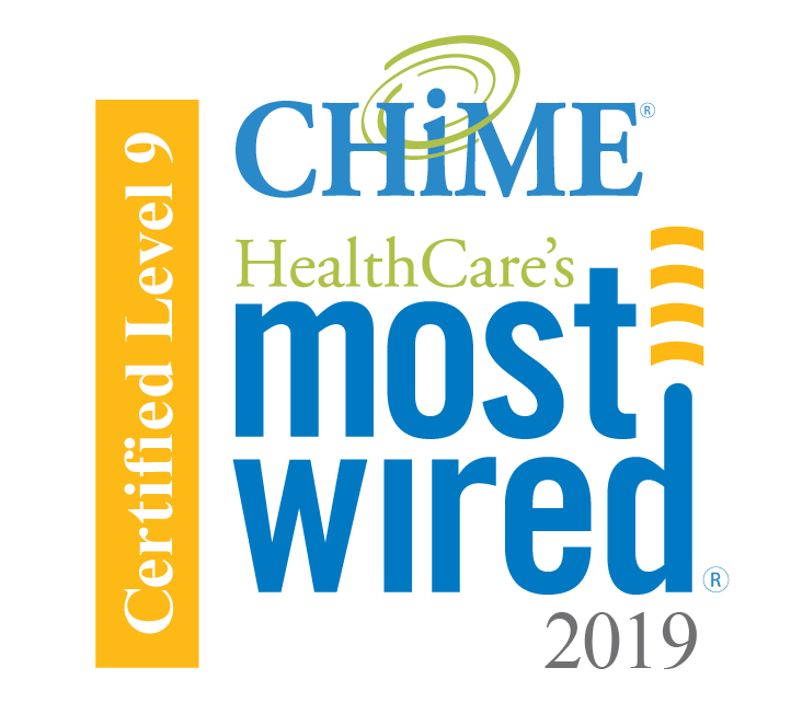 CHIME most wired hospital