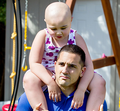 Crossfit father and daughter