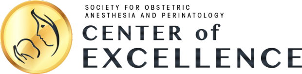 Society for Obstetric Anesthesia and Perinalogy Center of Excellence logo